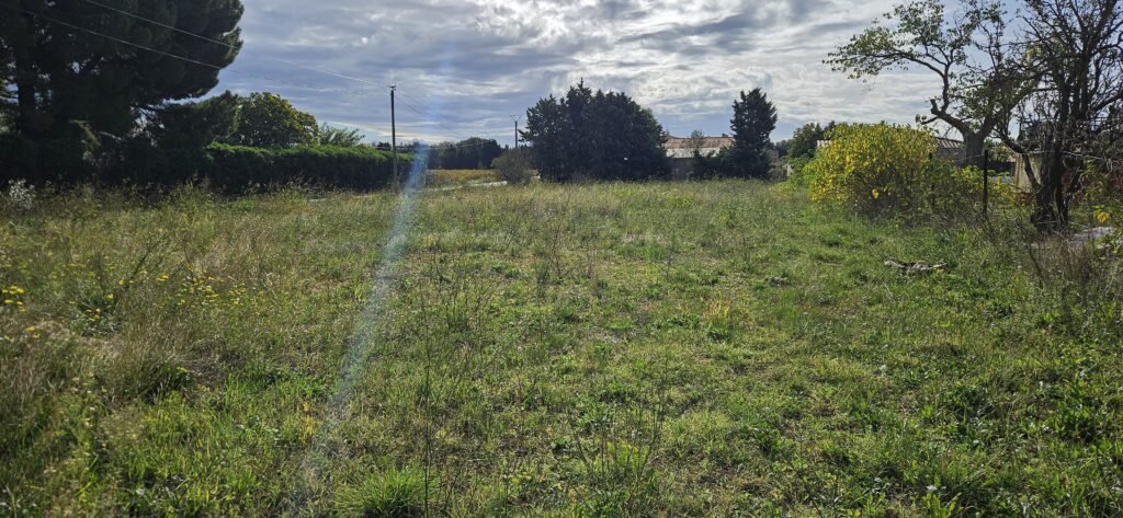 TERRAIN CONSTRUCTIBLE – PRIX ATTRACTIF – À SAISIR RAPIDEMENT