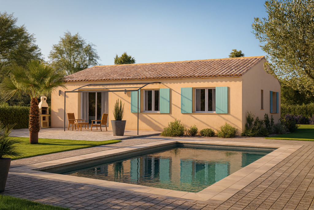 MAISON NEUVE AU PIED DU MONT VENTOUX