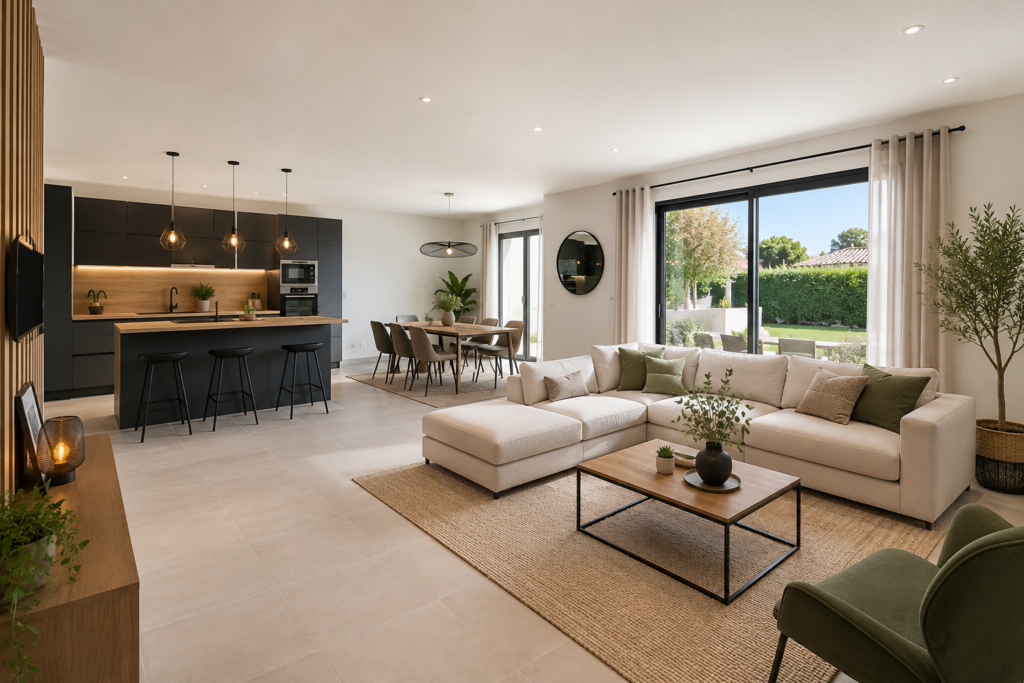 RARE À PUYRICARD – Villa neuve 110 m² + Garage 20 m² – Projet personnalisable