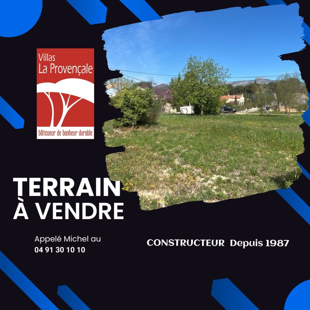 Très beau Terrain a bâtir sur la commune d&rsquo;AUBAGNE
