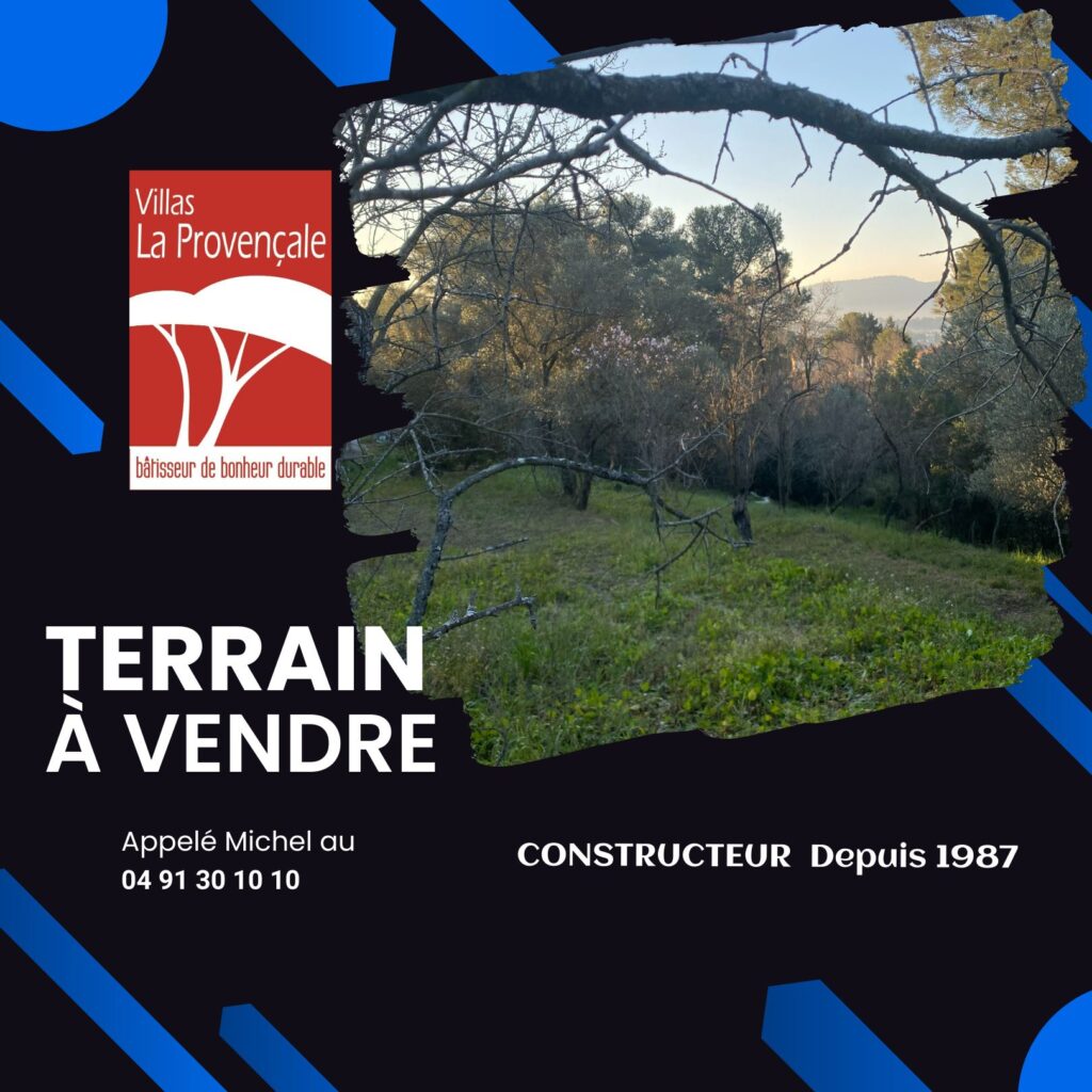 Terrain d’exception à vendre – Marseille 13