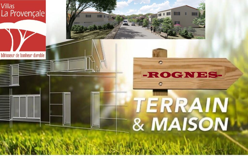 VENTE Terrain/Terre de 334m²  à Rognes